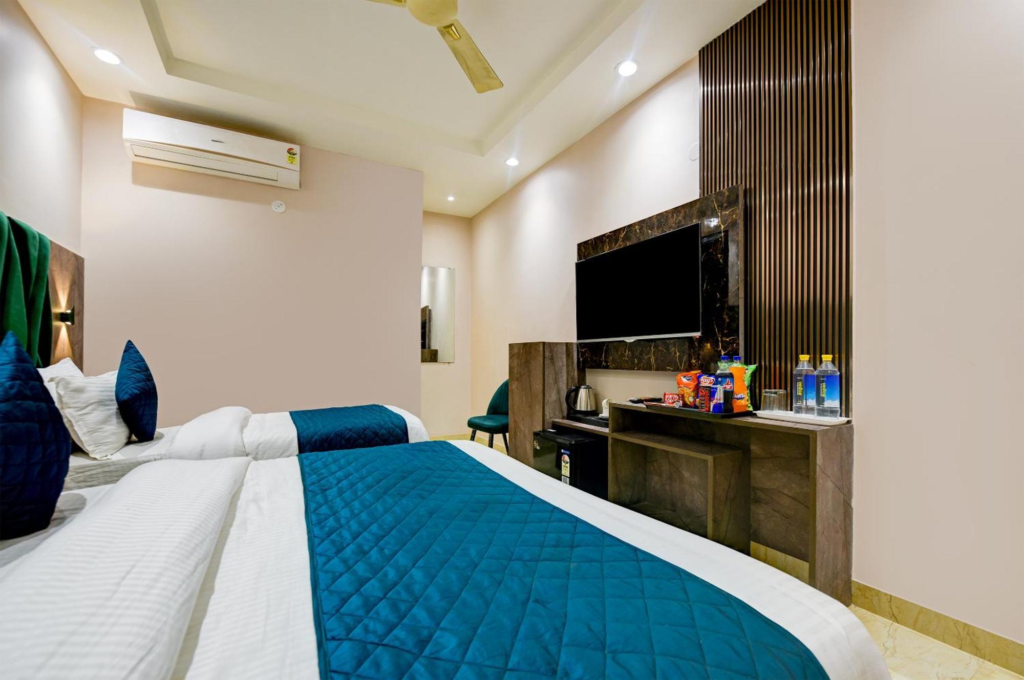 The Pearl Plaza Hotel In City Centre - Near New Delhi Railway Station Dış mekan fotoğraf